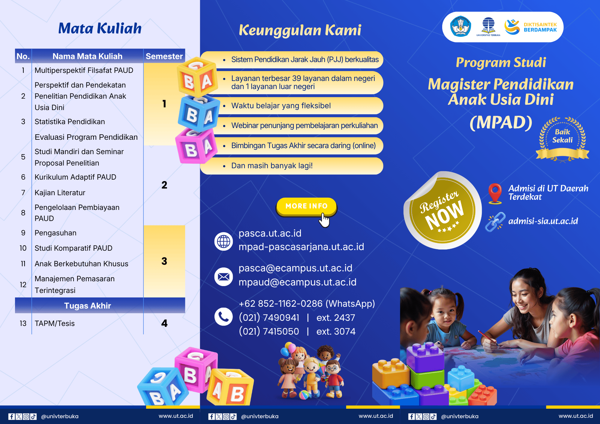 Desain Leaflet Prodi MPAD
