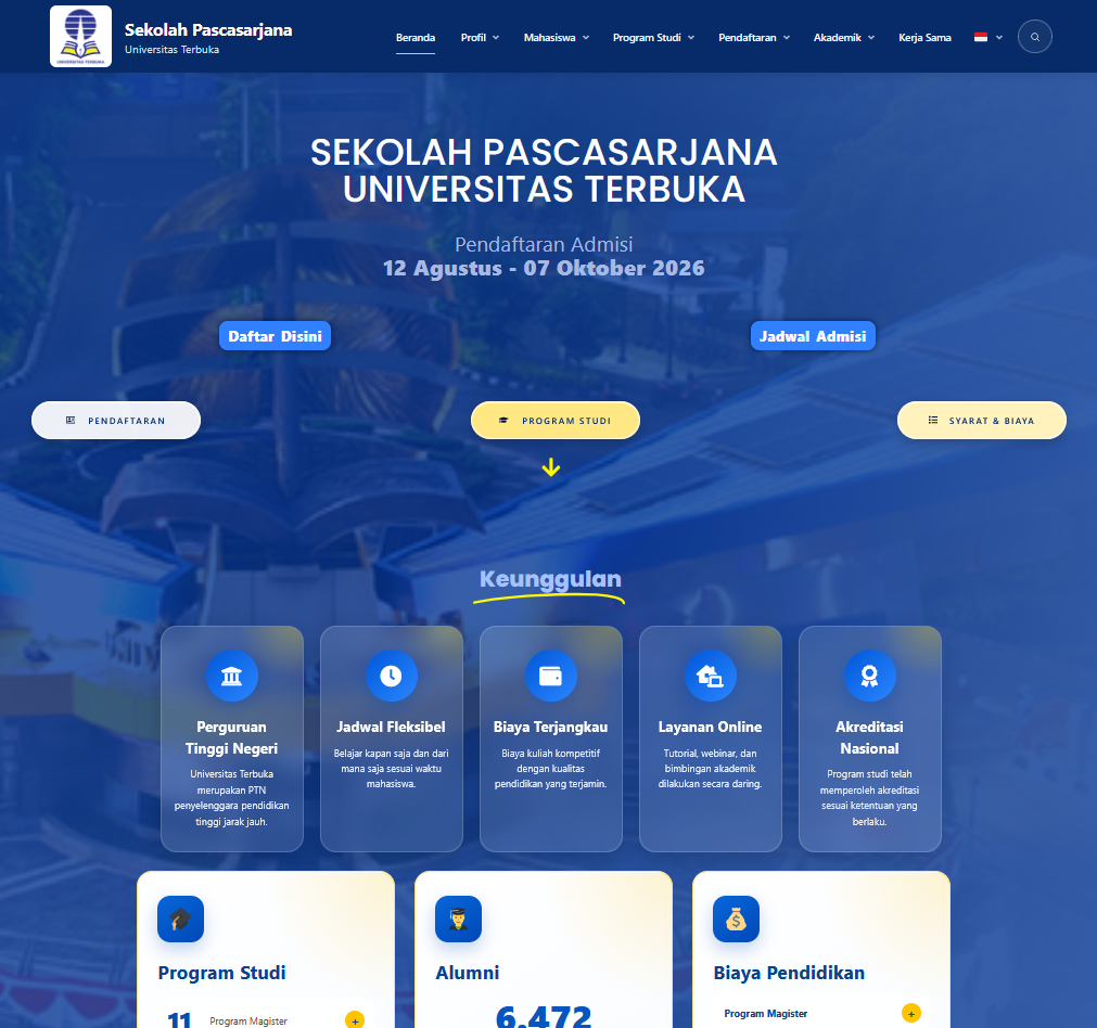 Sekolah Pascasarjana Universitas Terbuka