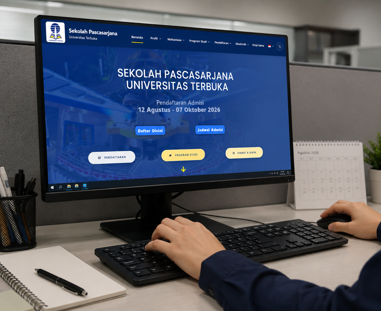 Praktik kerja Penata Laman